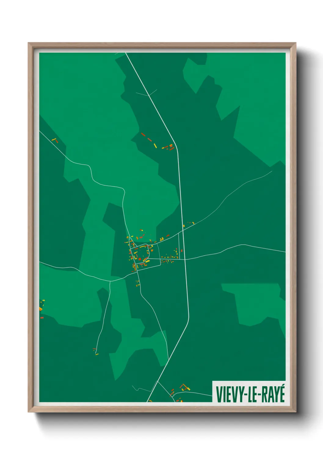 Un poster carteVievy-le-Rayé