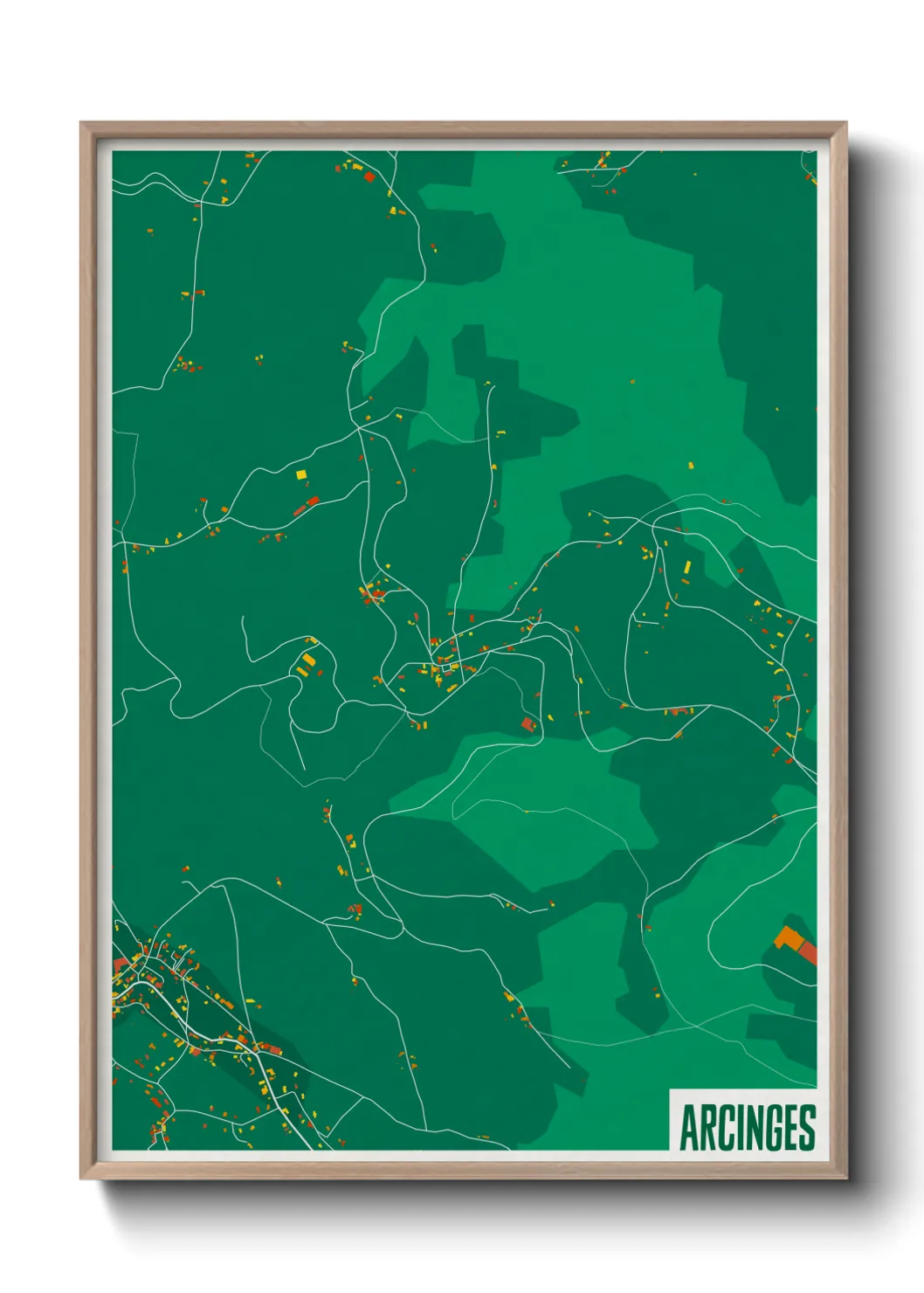 Un poster carteArcinges