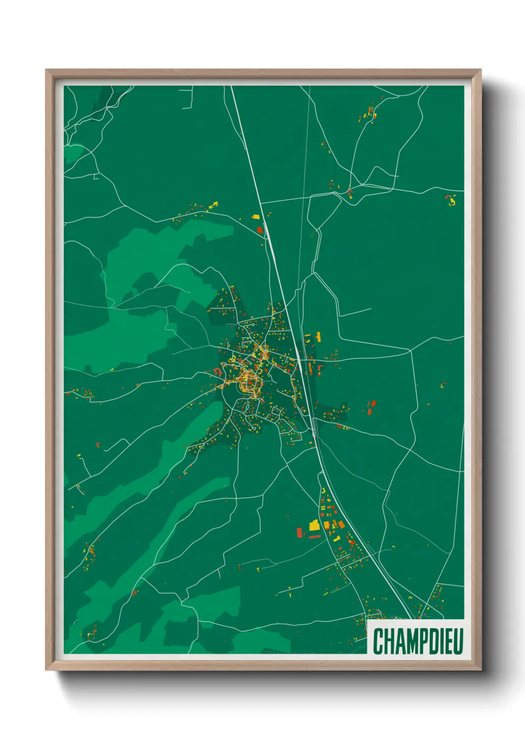 Un poster carteChampdieu