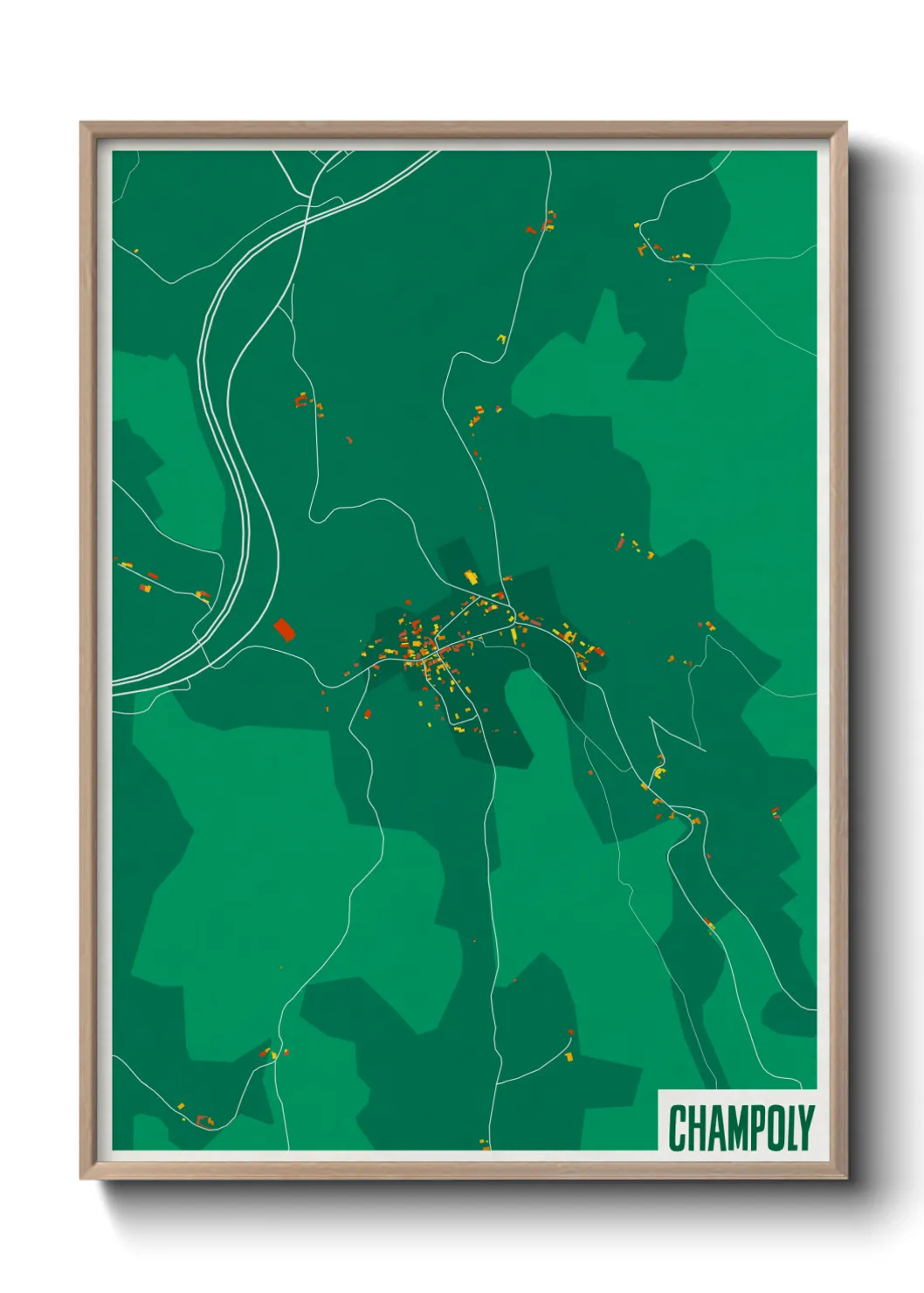 Un poster carteChampoly