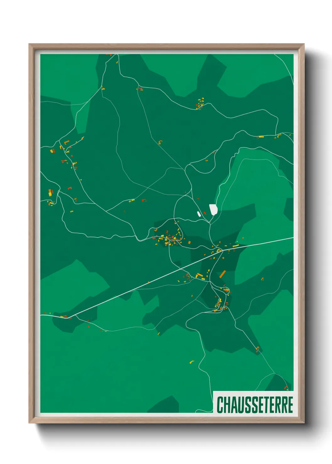 Un poster carteChausseterre