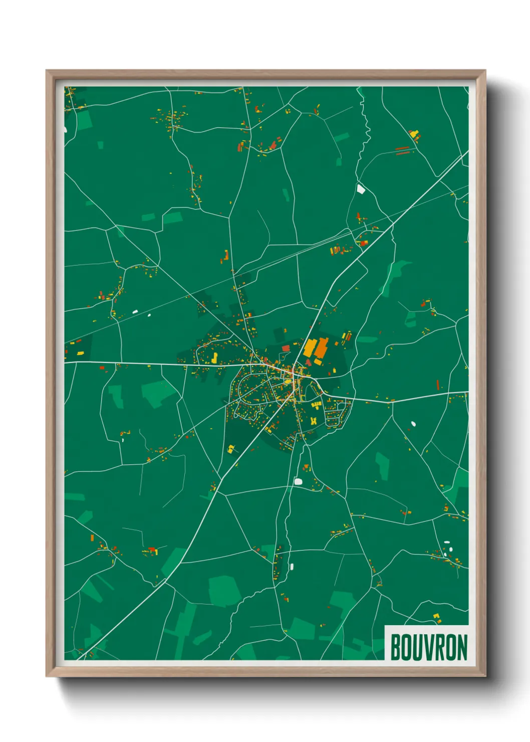 Un poster carteBouvron