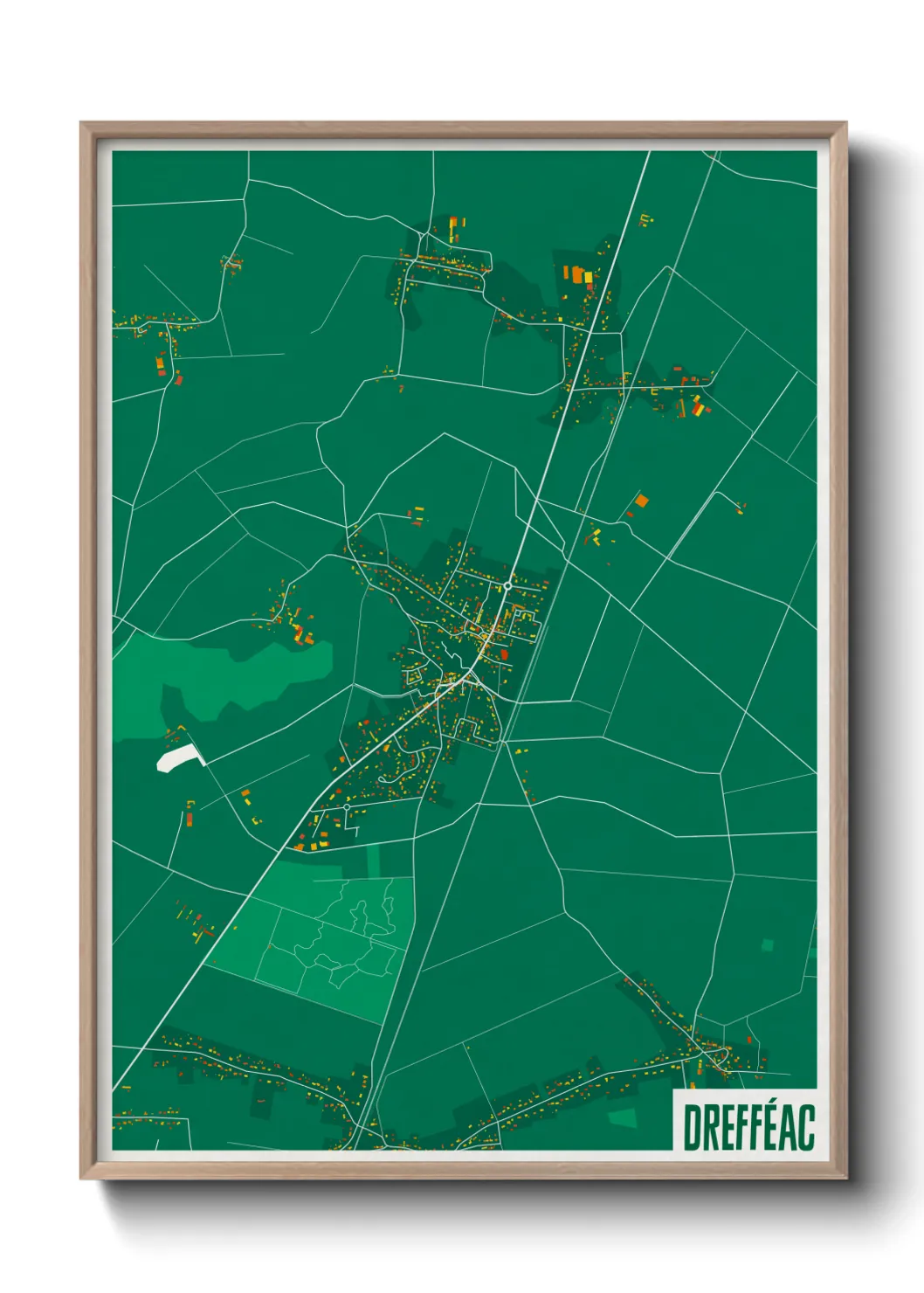 Un poster carteDrefféac