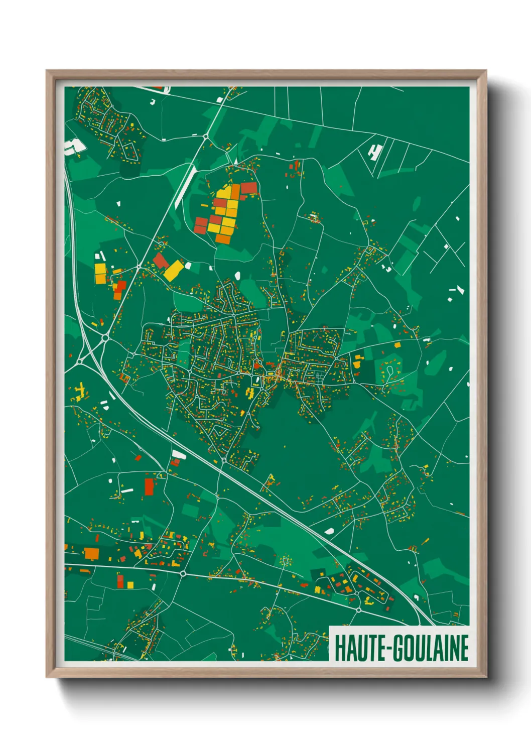 Un poster carteHaute-Goulaine