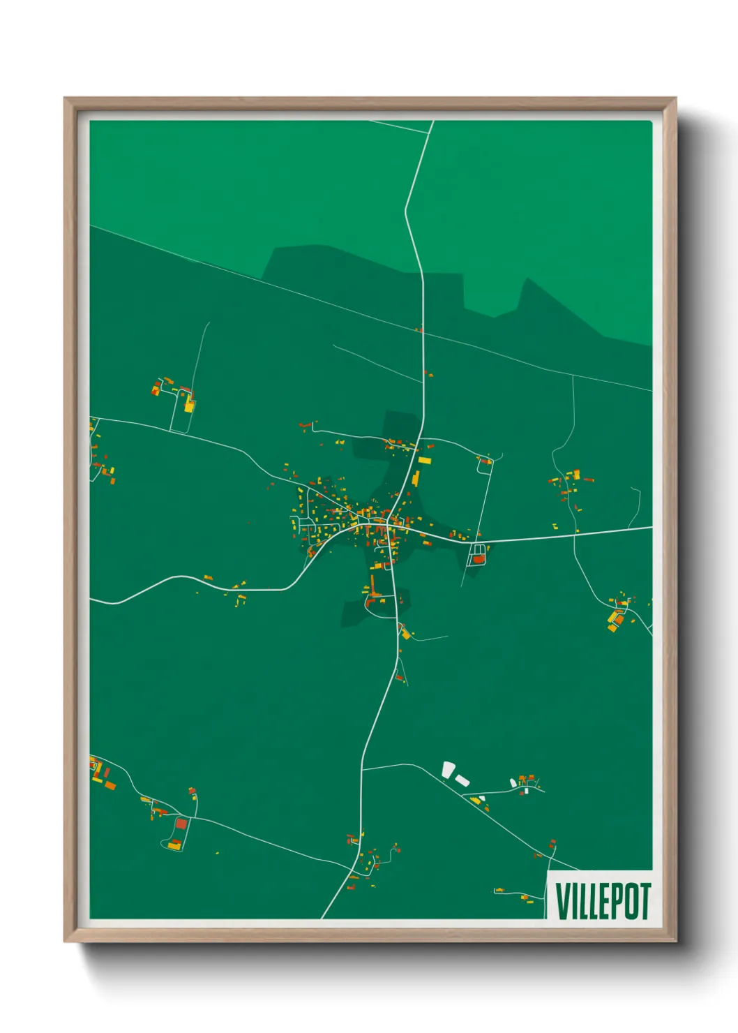 Un poster carteVillepot