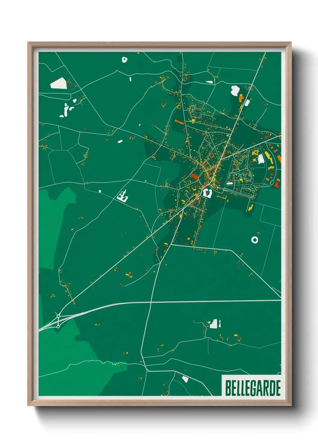 Un poster carteBellegarde