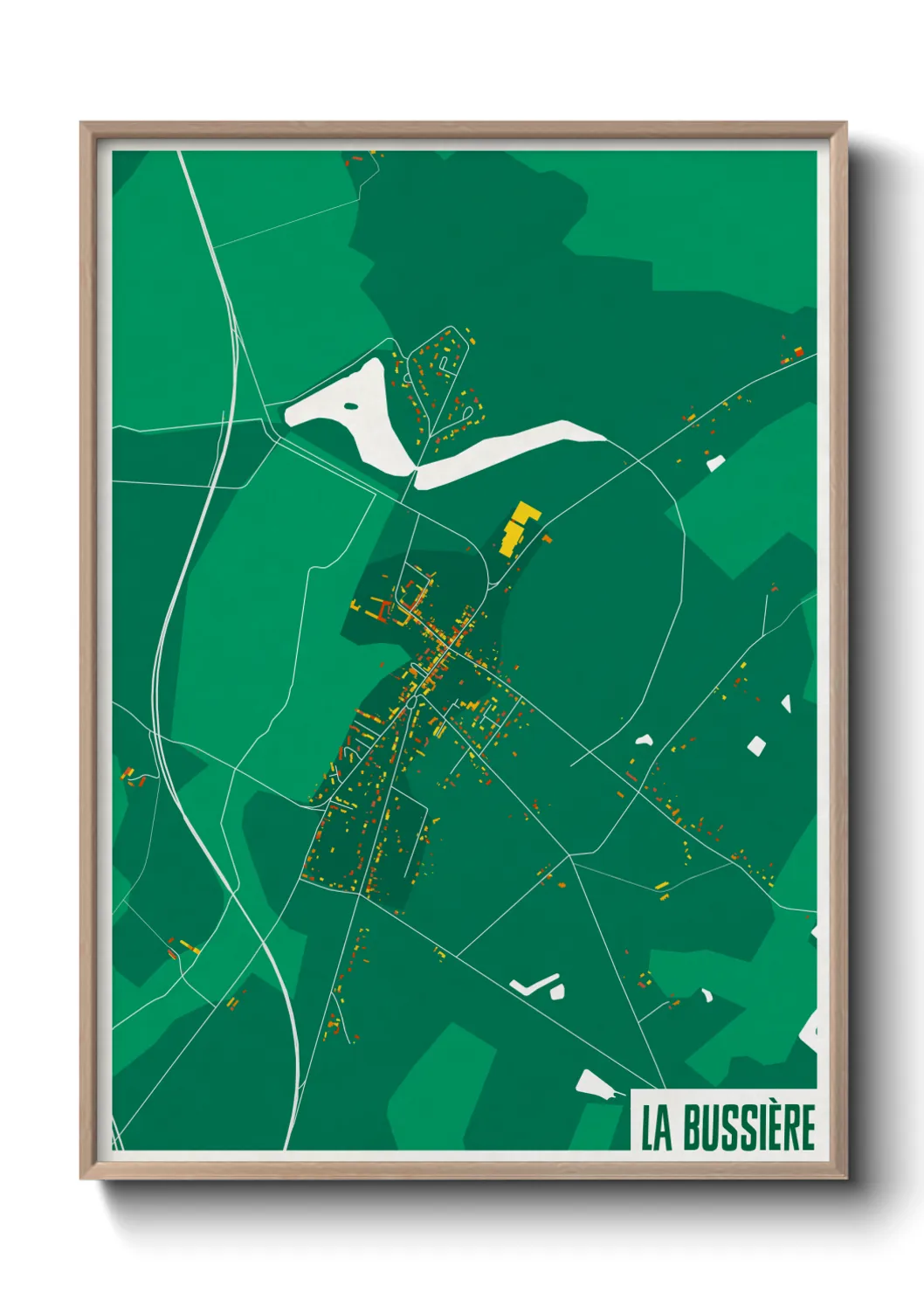 Un poster carteLa Bussière