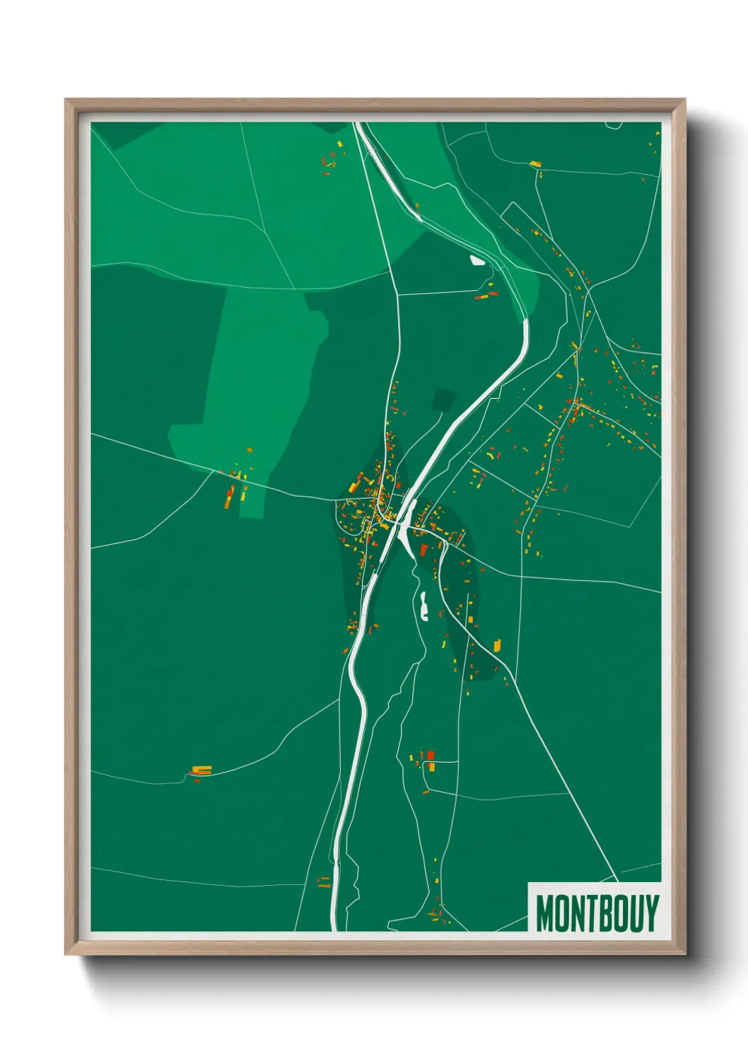 Un poster carteMontbouy