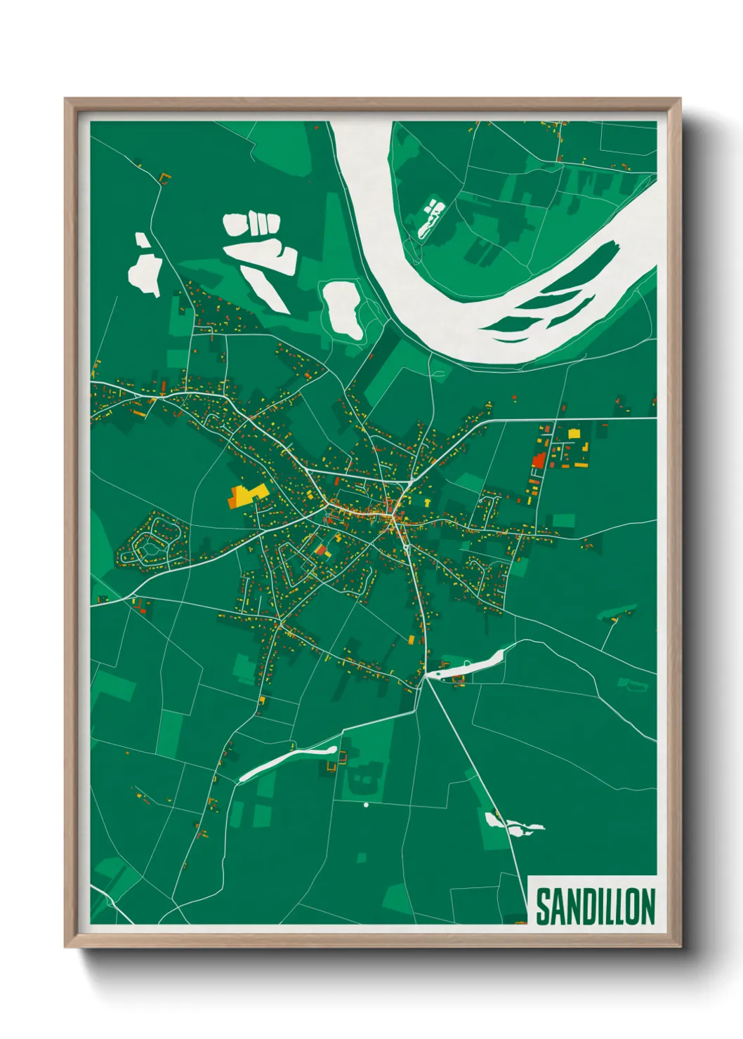 Un poster carteSandillon