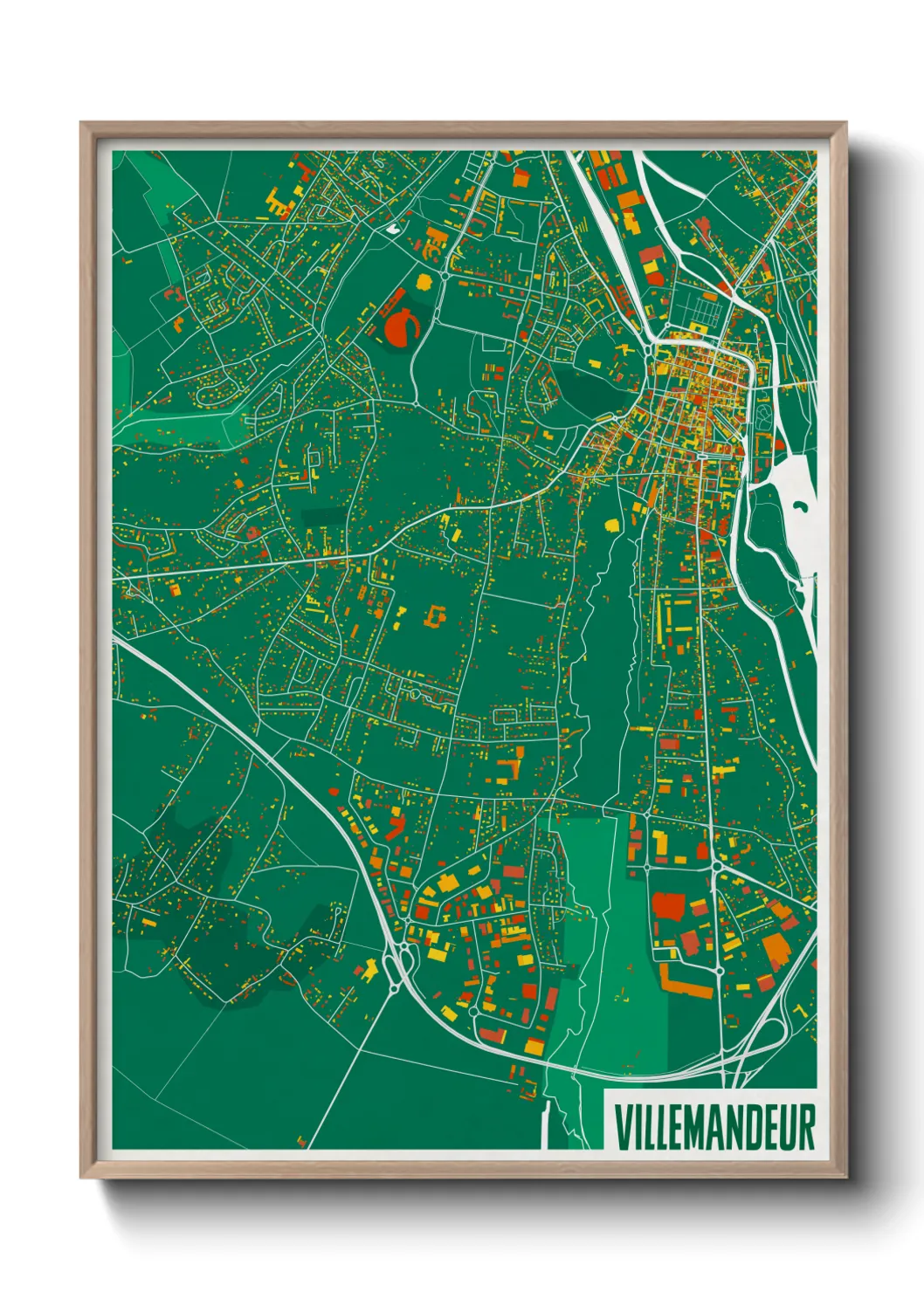 Un poster carteVillemandeur