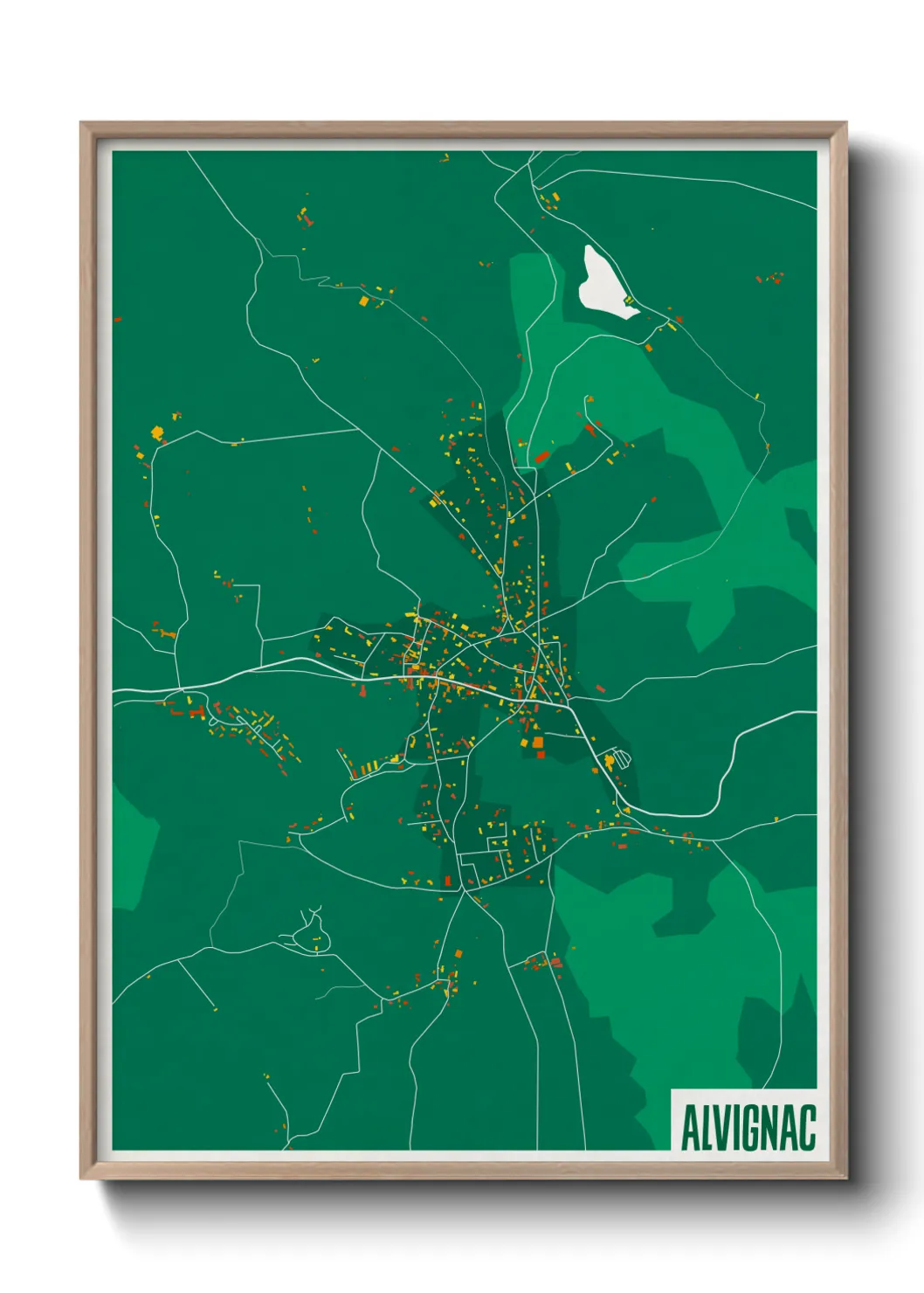 Un poster carteAlvignac