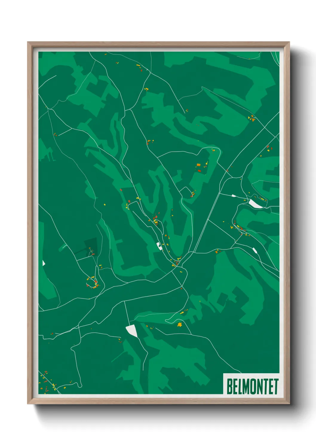 Un poster carteBelmontet