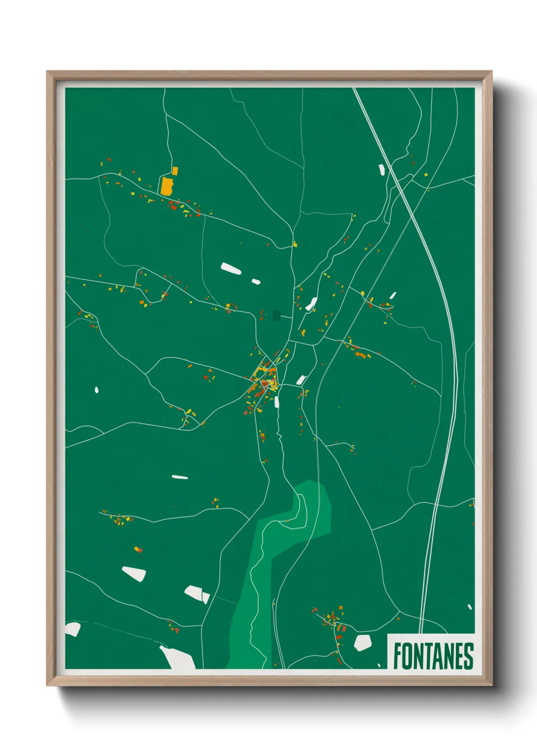 Un poster carteFontanes