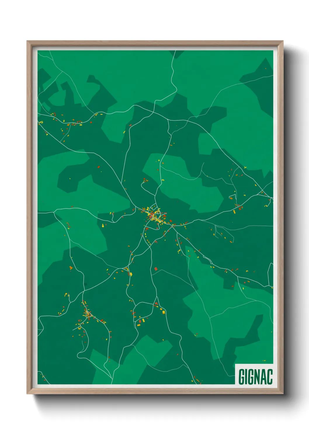Un poster carteGignac