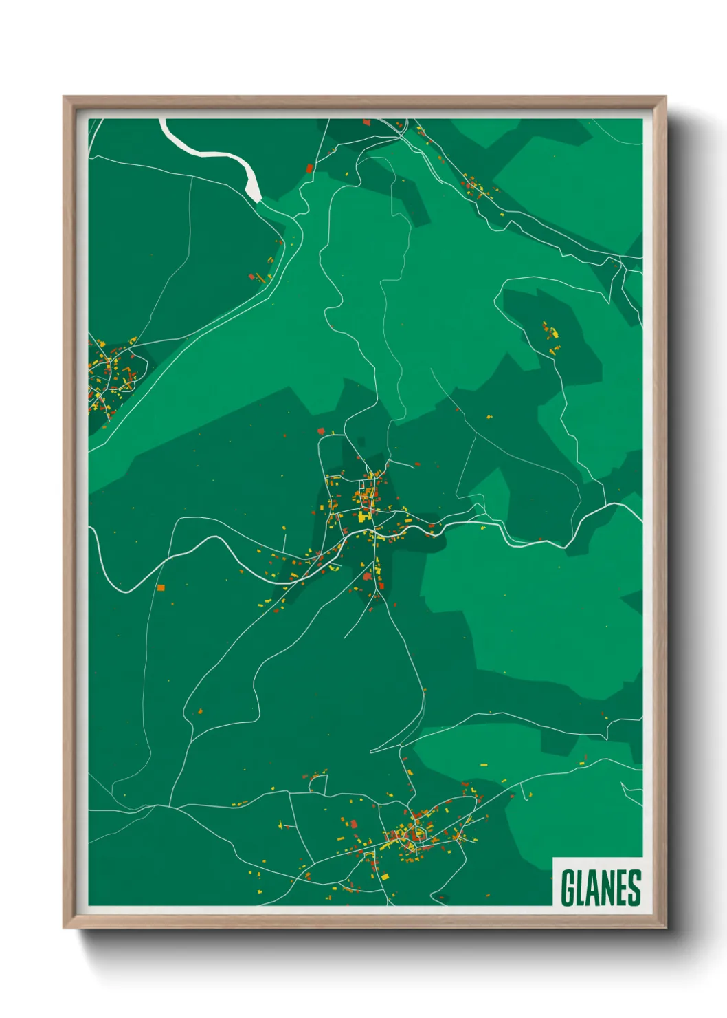 Un poster carteGlanes