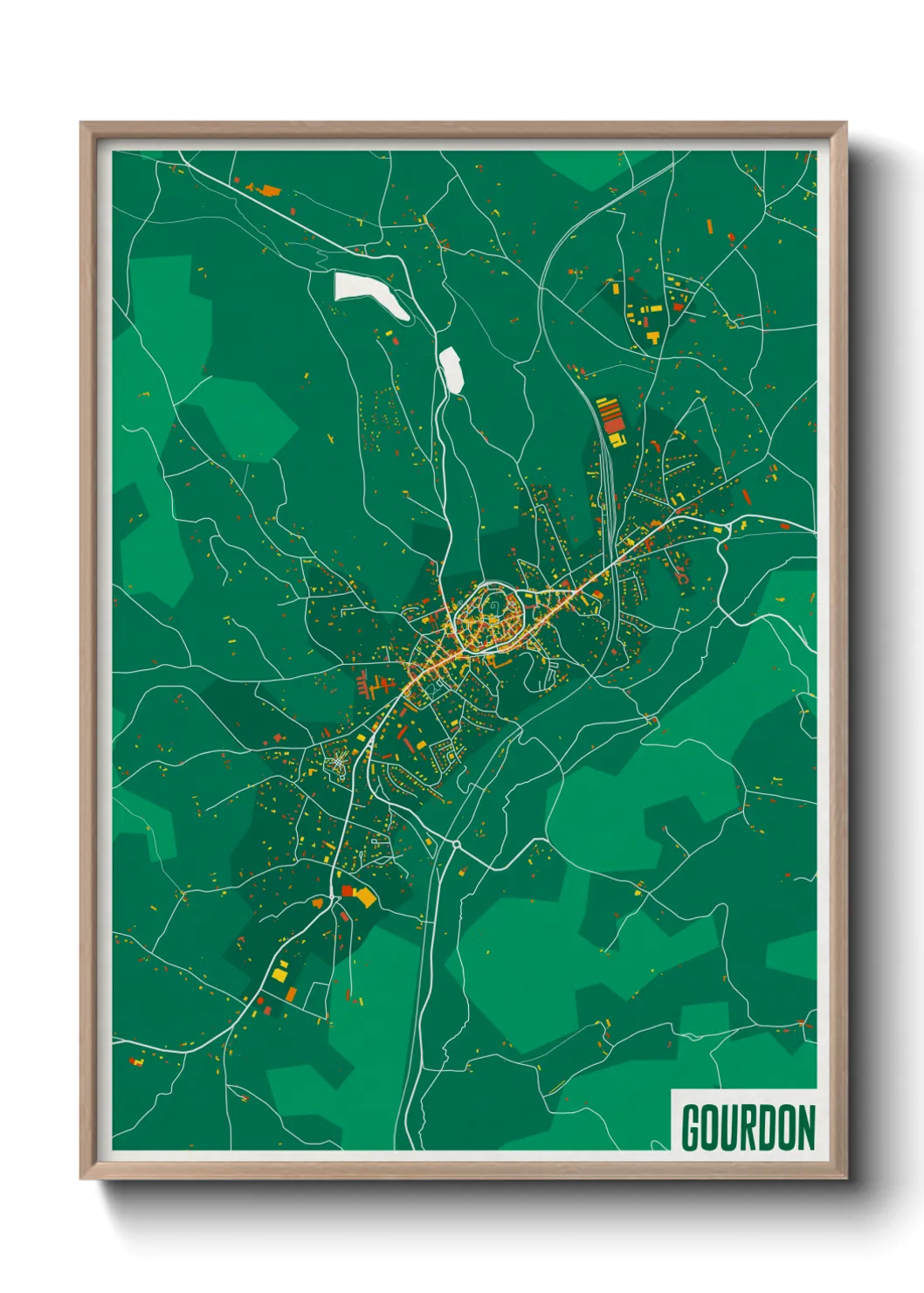 Un poster carteGourdon