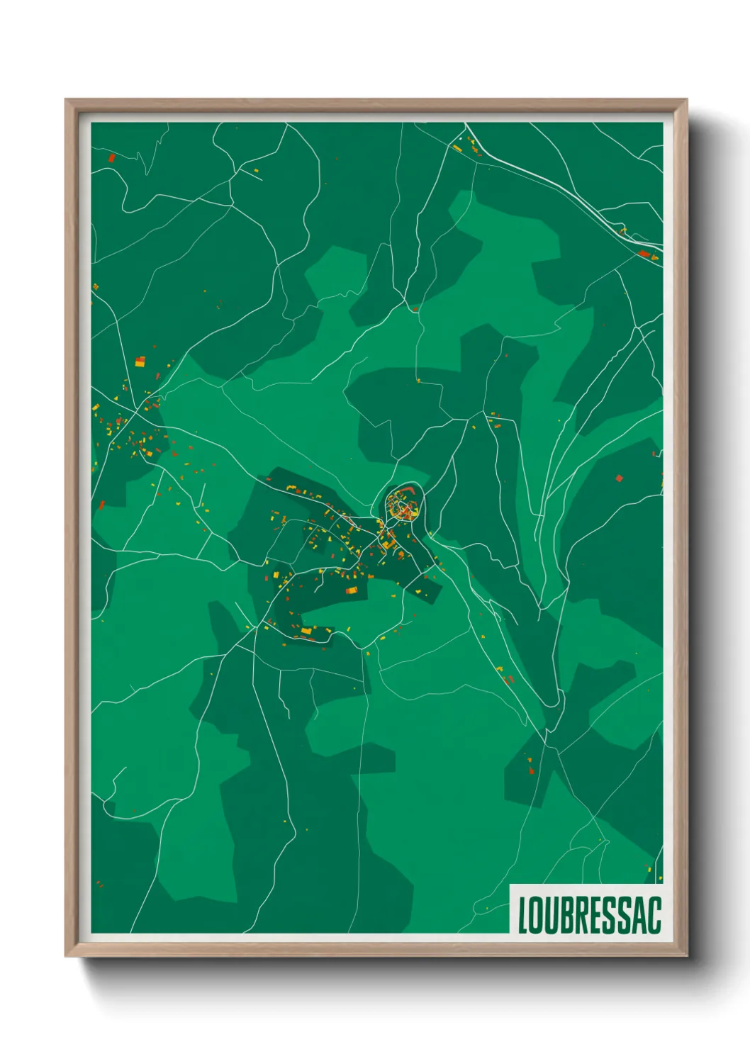 Un poster carteLoubressac