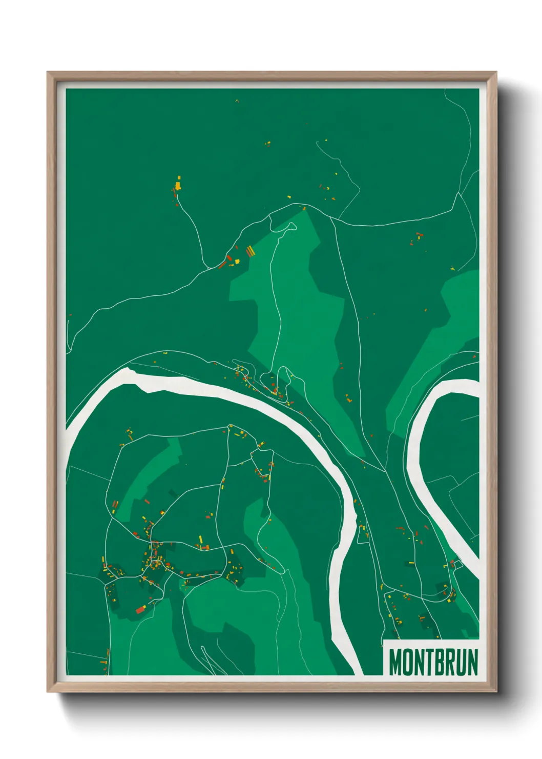Un poster carteMontbrun