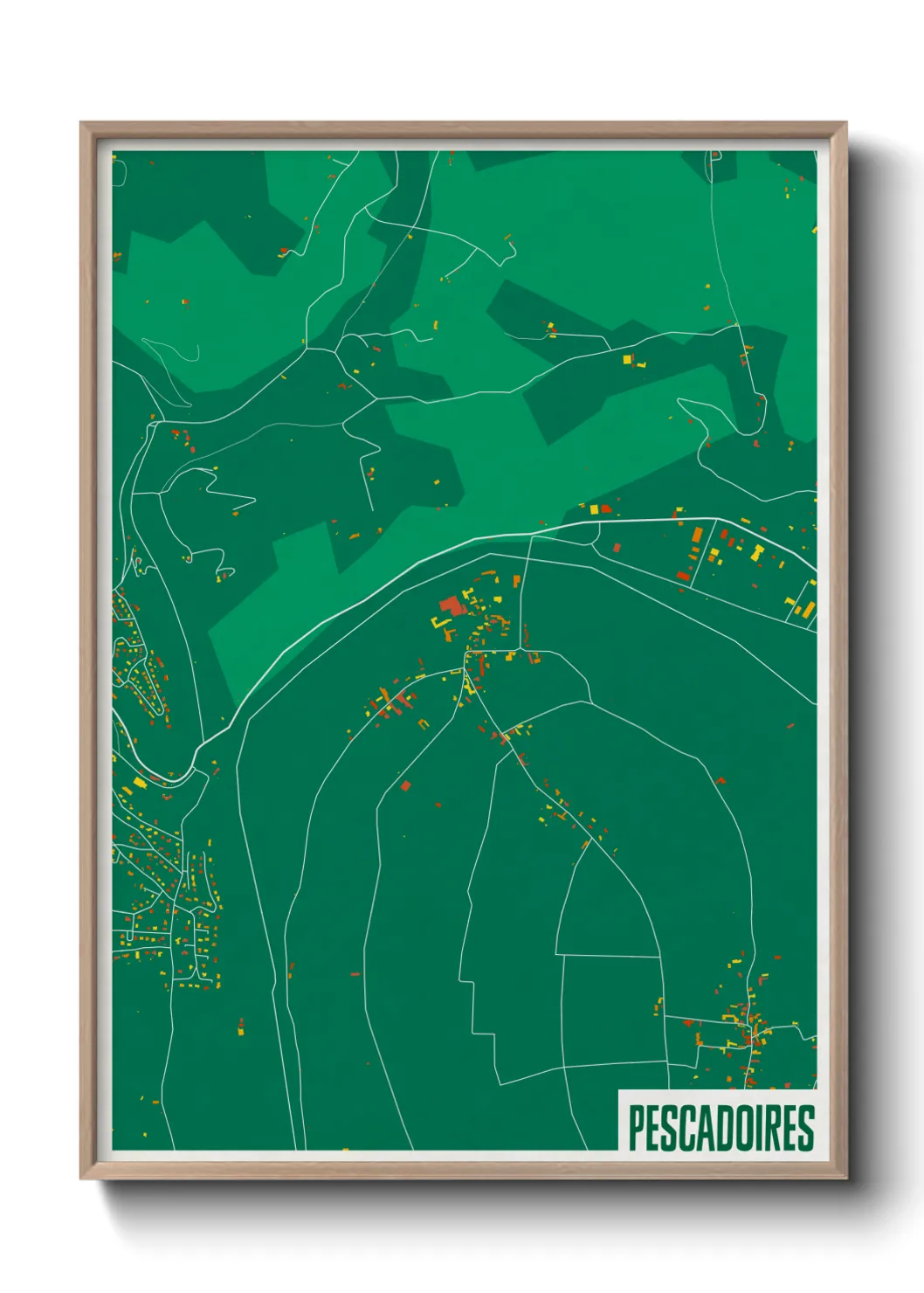 Un poster cartePescadoires