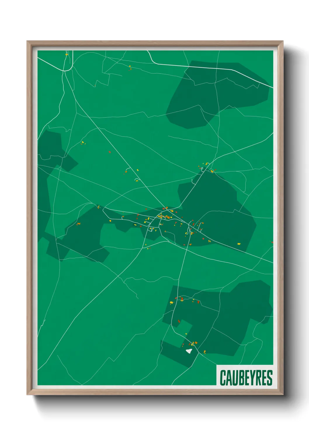 Un poster carteCaubeyres