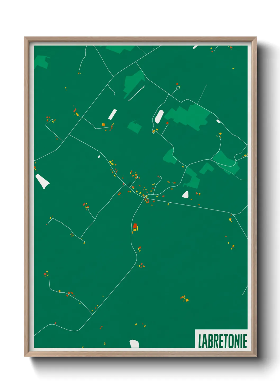 Un poster carteLabretonie