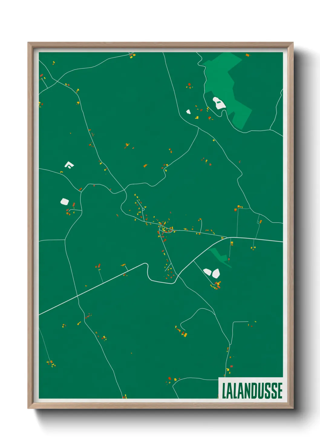 Un poster carteLalandusse