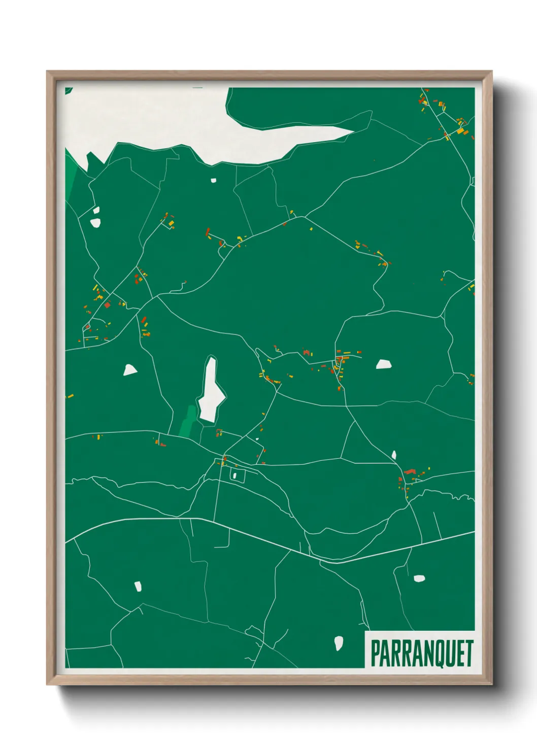 Une affiche de carte sur Parranquet