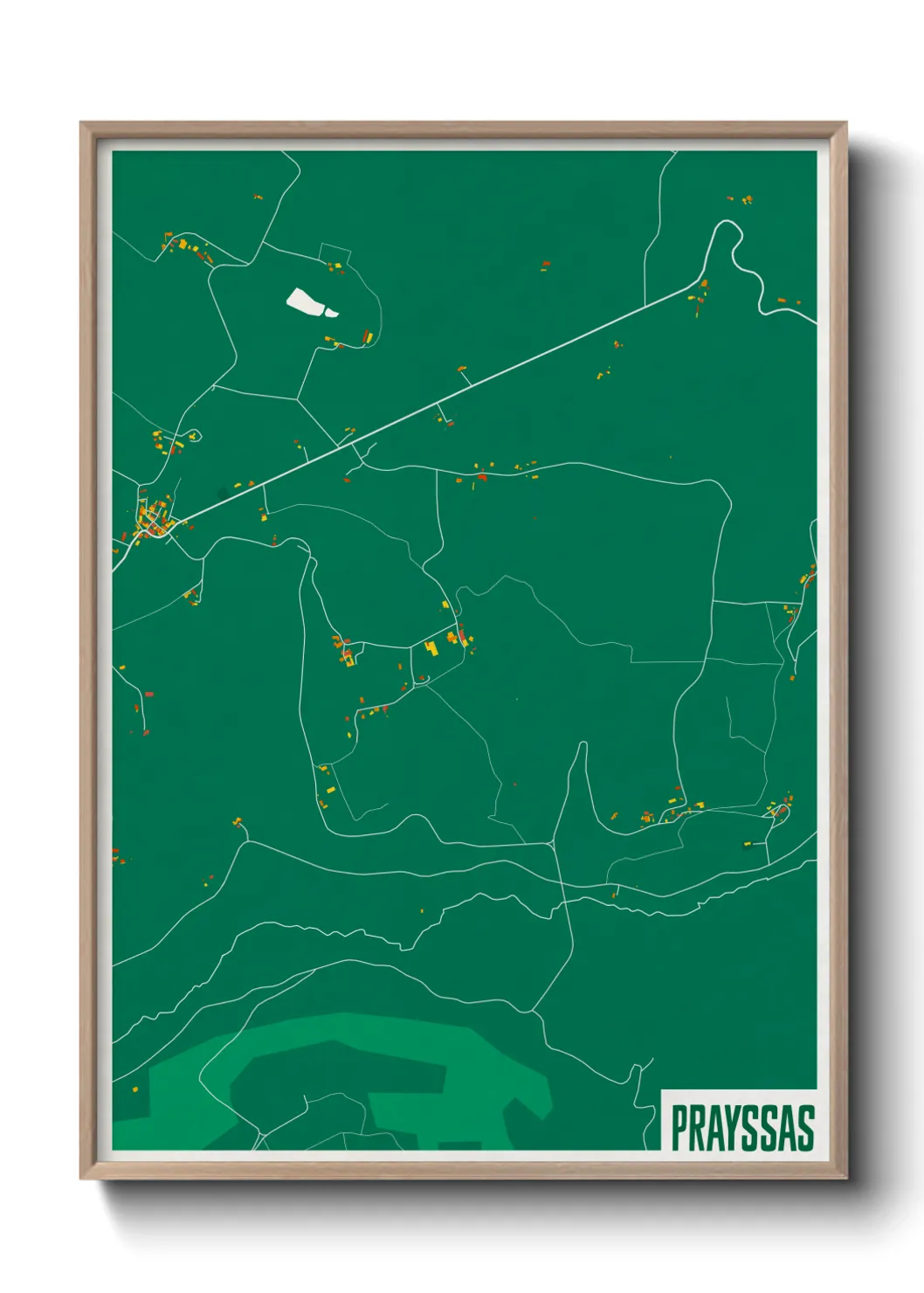 Un poster cartePrayssas