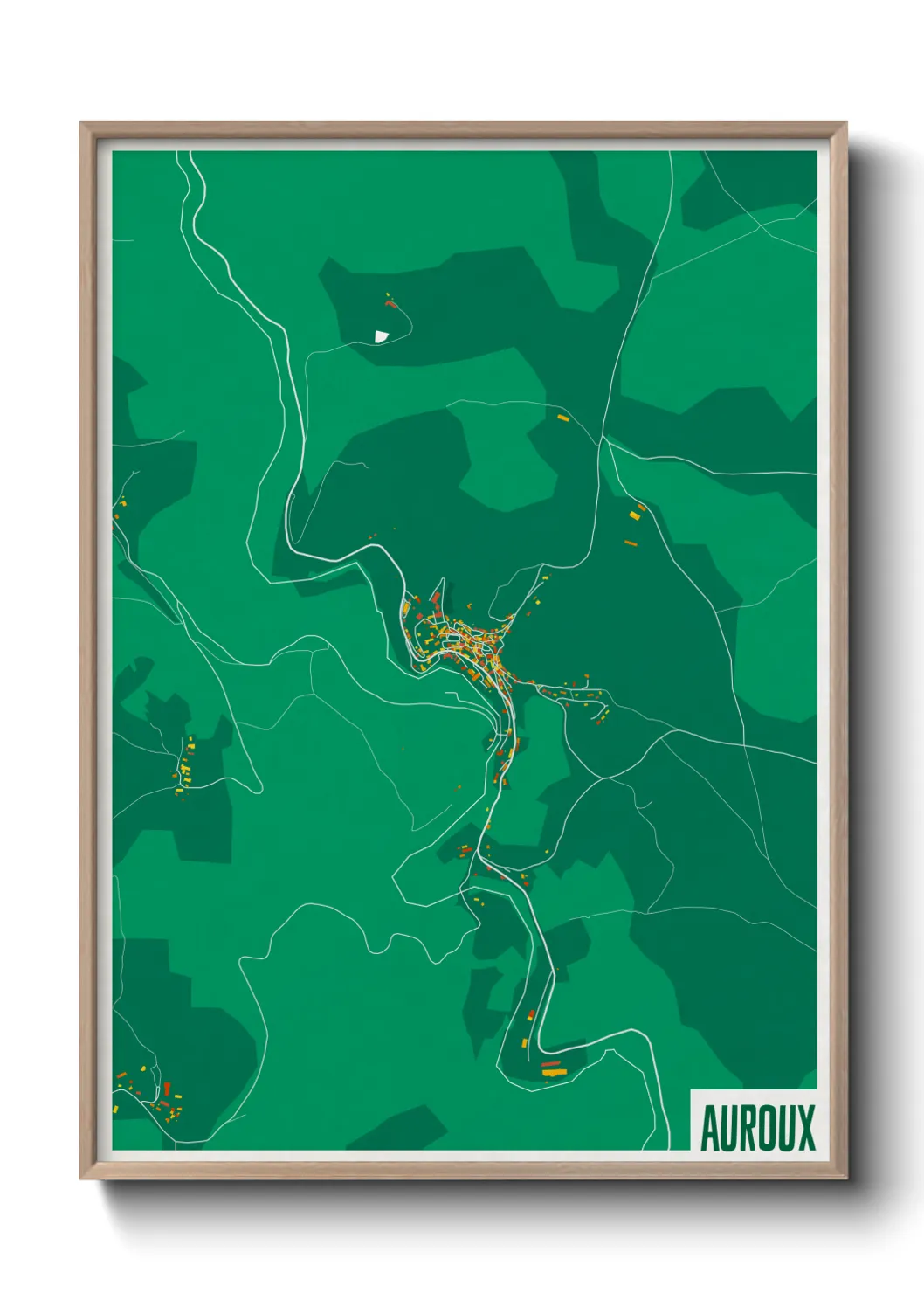 Un poster carteAuroux