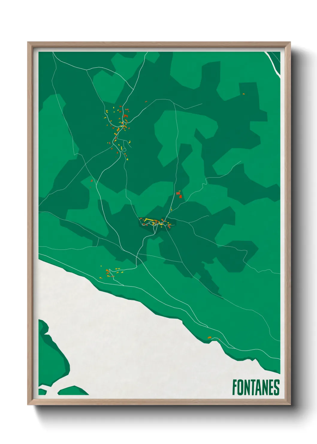 Un poster carteFontanes