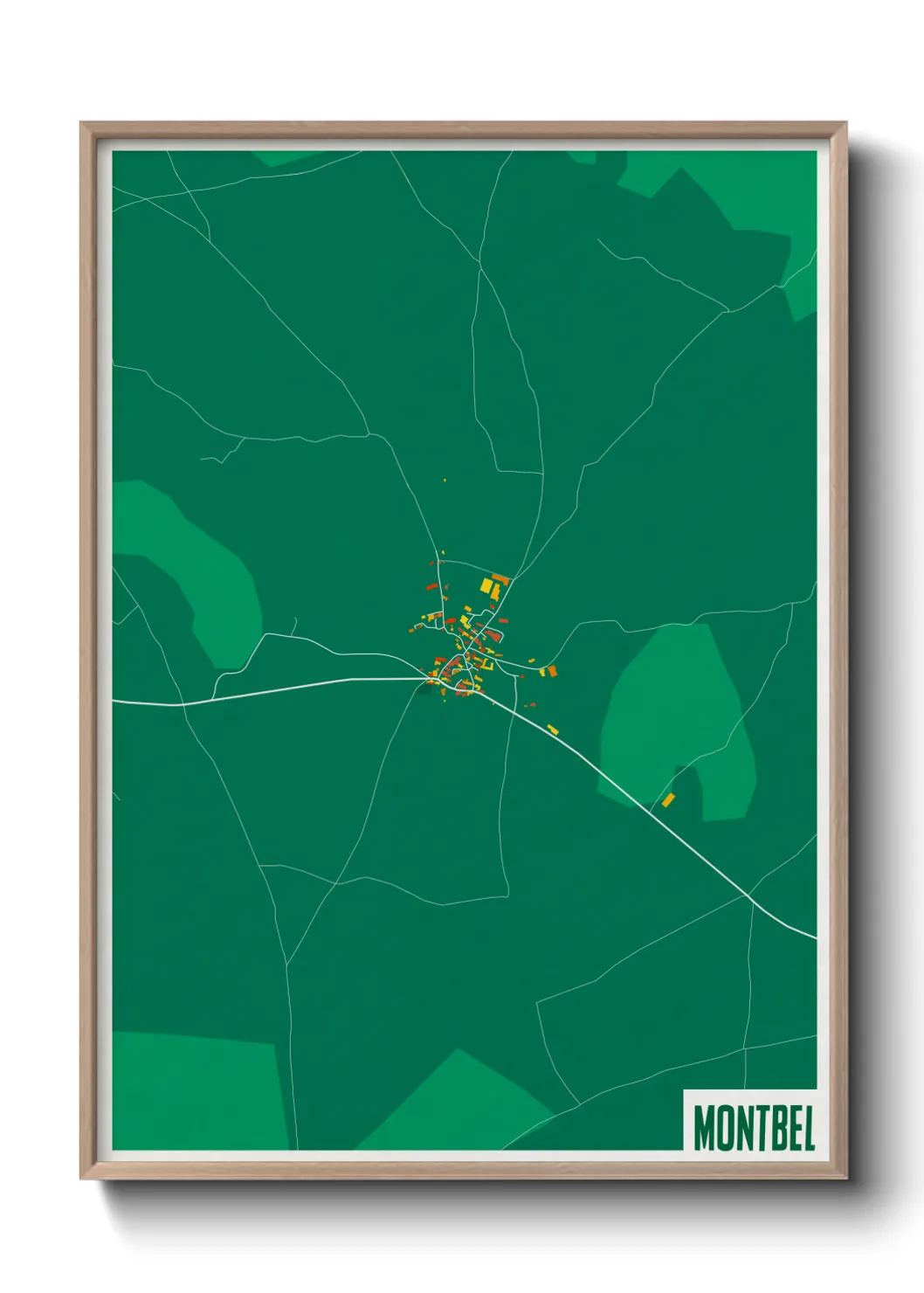 Un poster carteMontbel