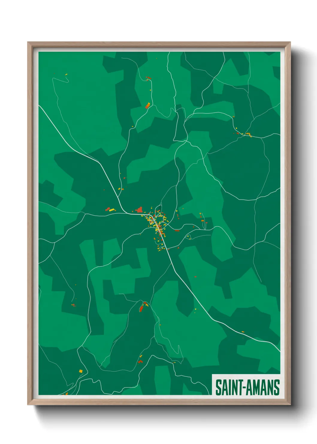 Un poster carteSaint-Amans