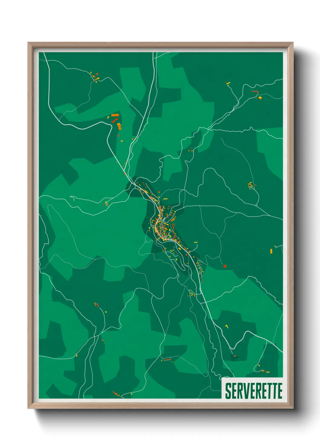 Un poster carteServerette