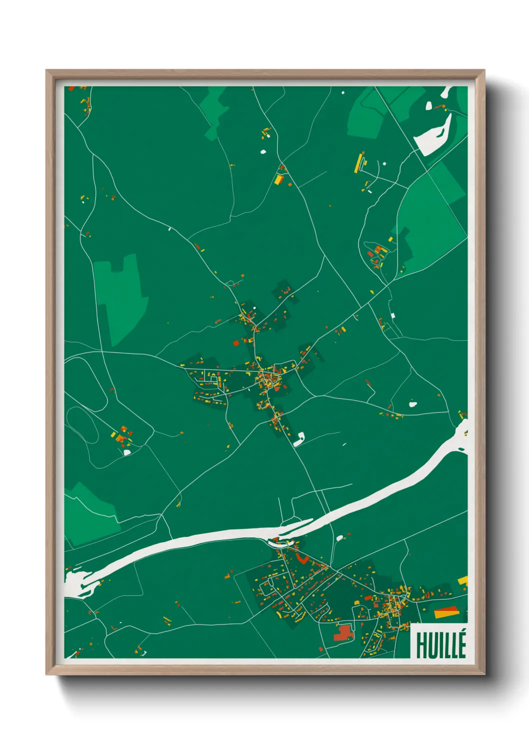 Un poster carteHuillé