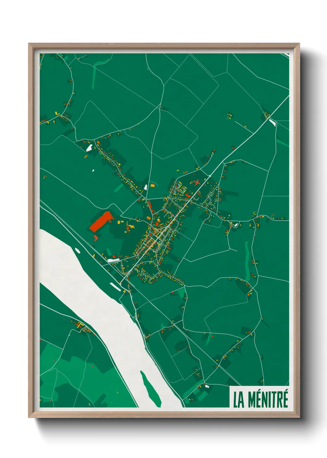Un poster carteLa Ménitré