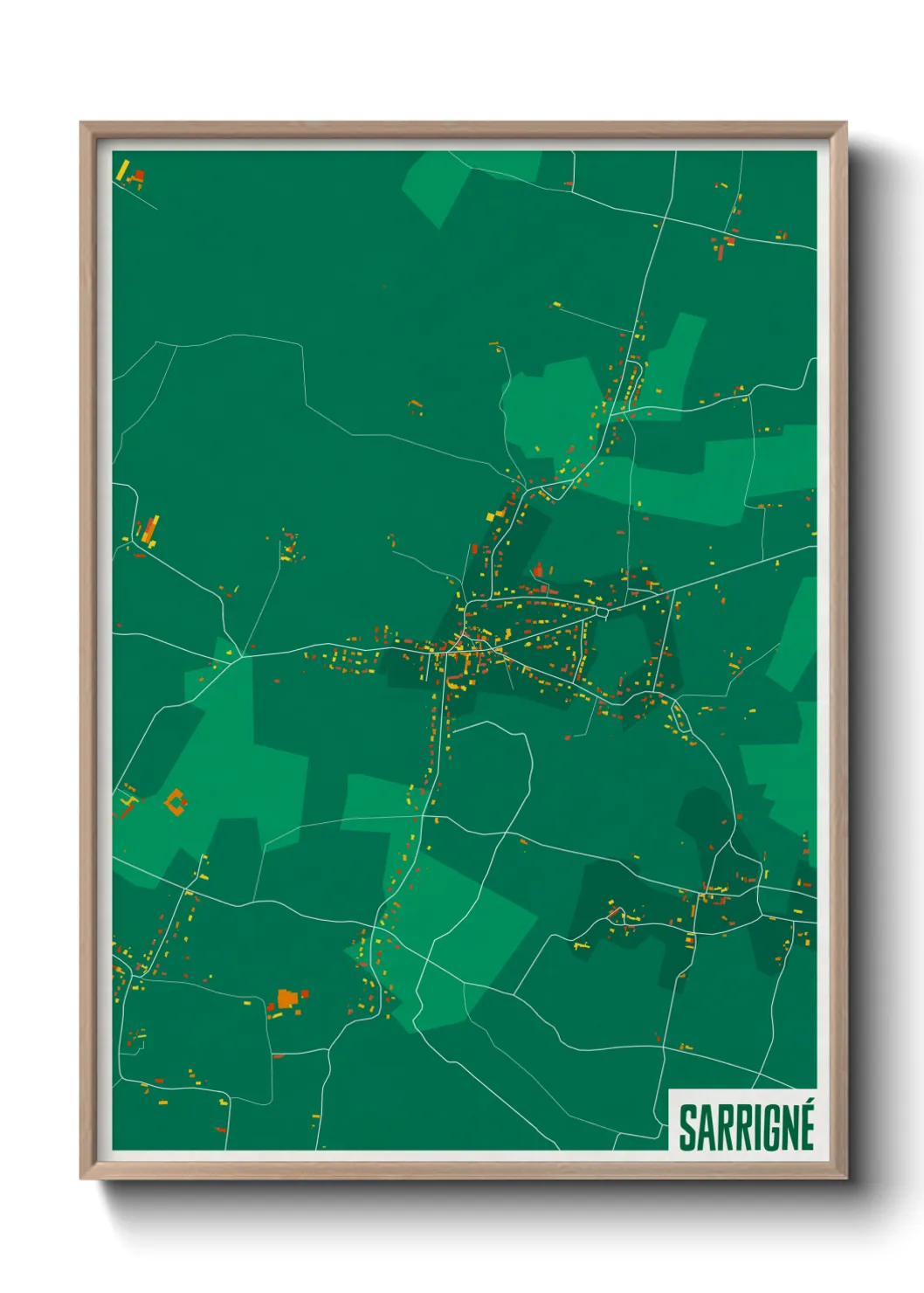 Un poster carteSarrigné