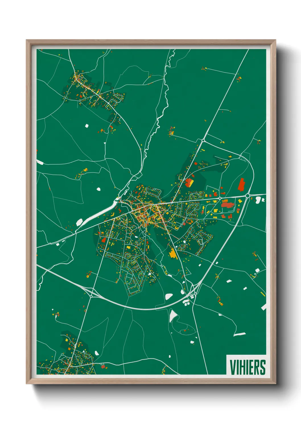 Un poster carteVihiers