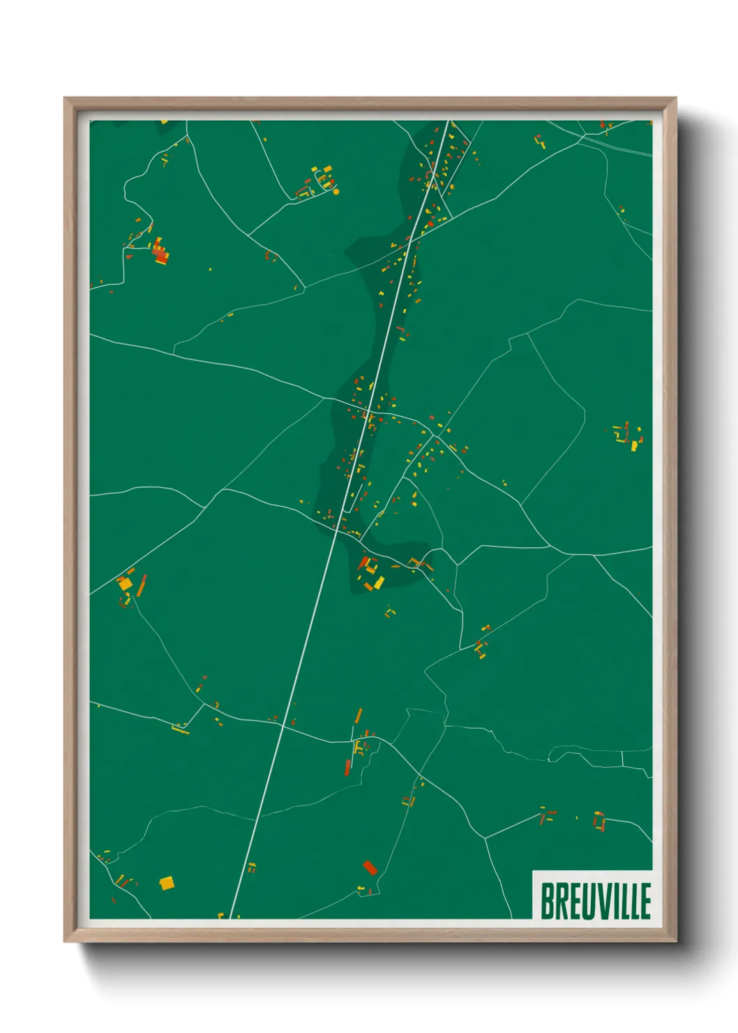 Un poster carteBreuville