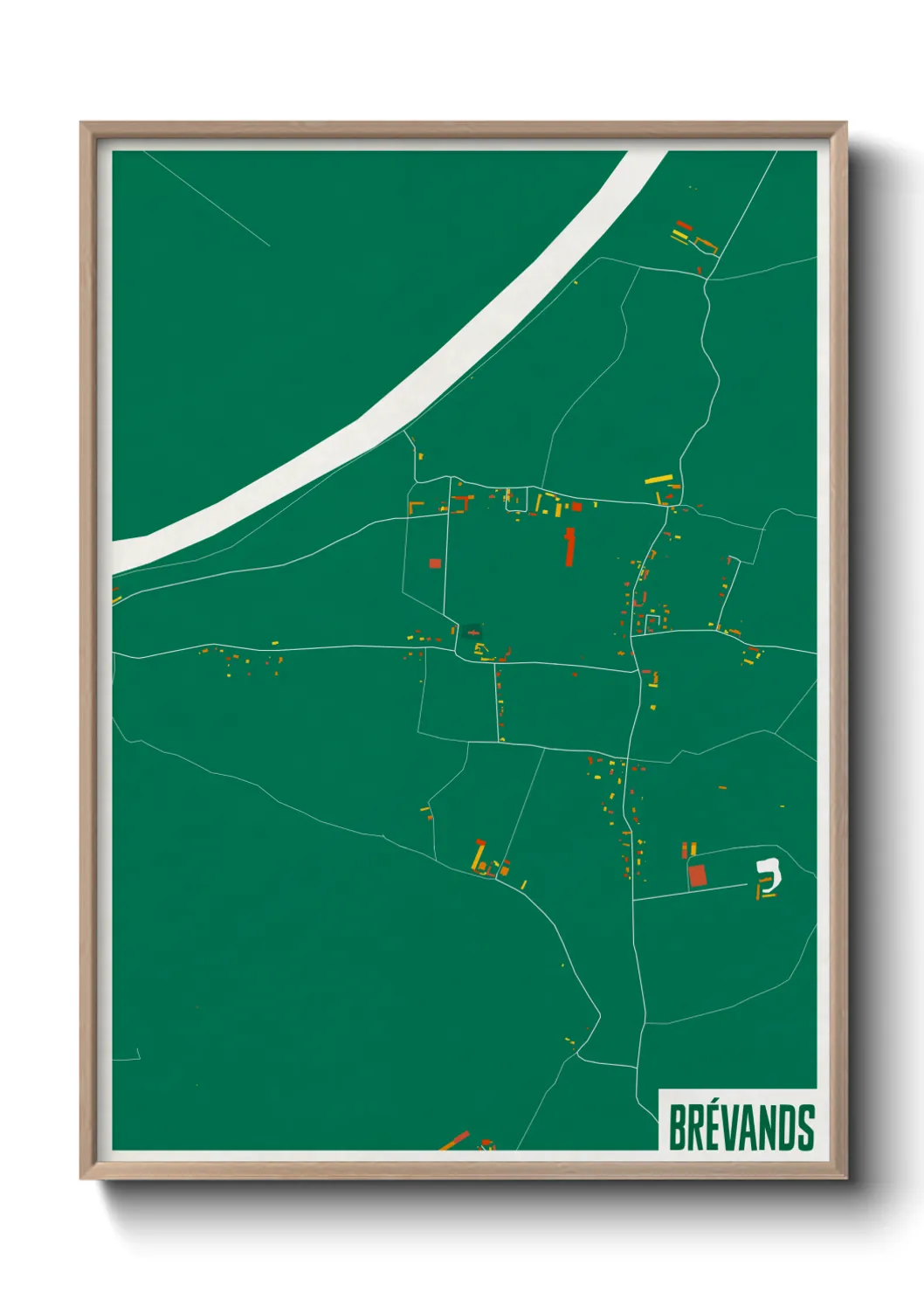 Un poster carteBrévands
