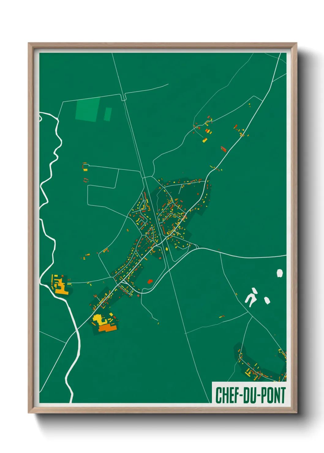 Un poster carteChef-du-Pont