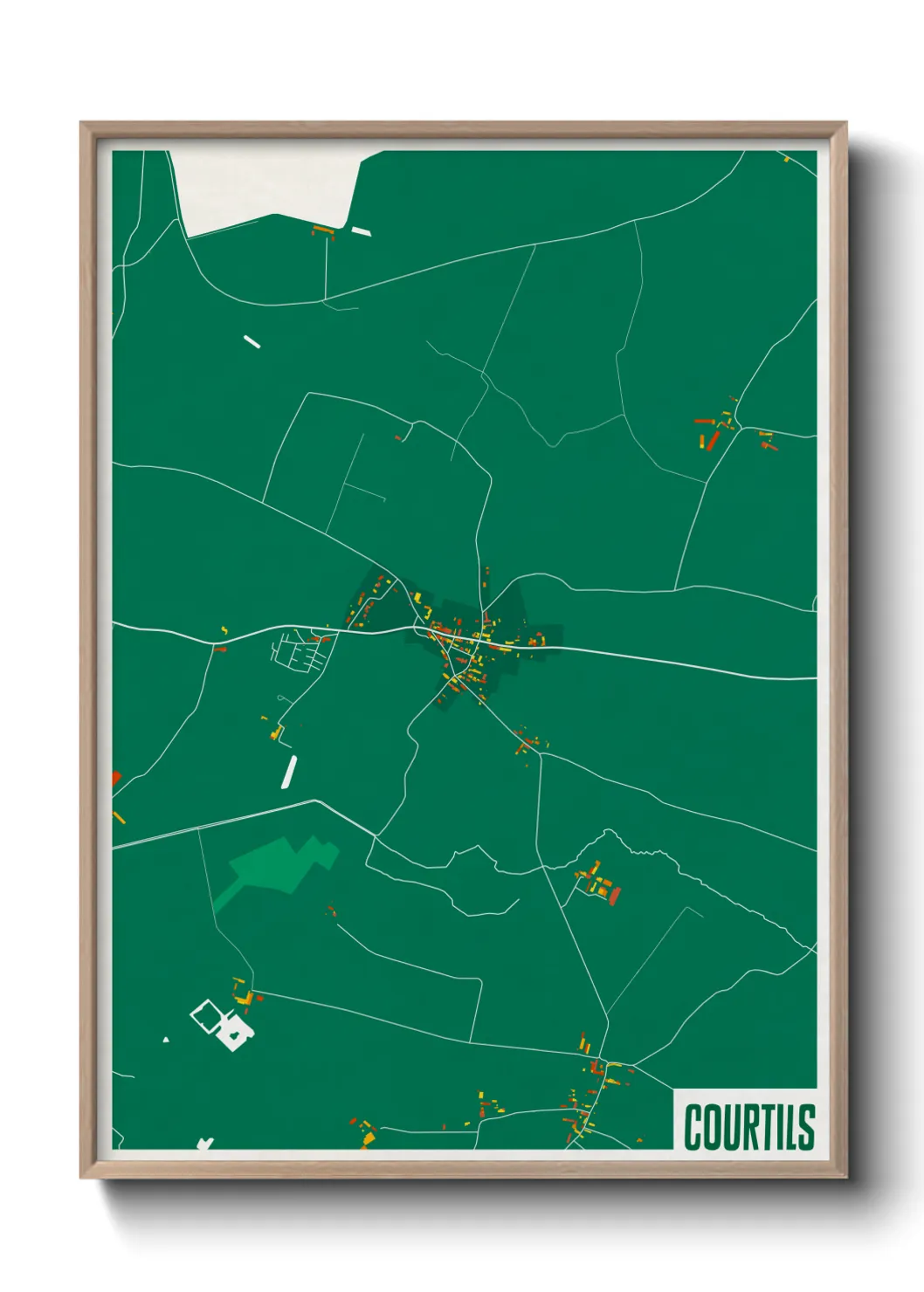 Un poster carteCourtils