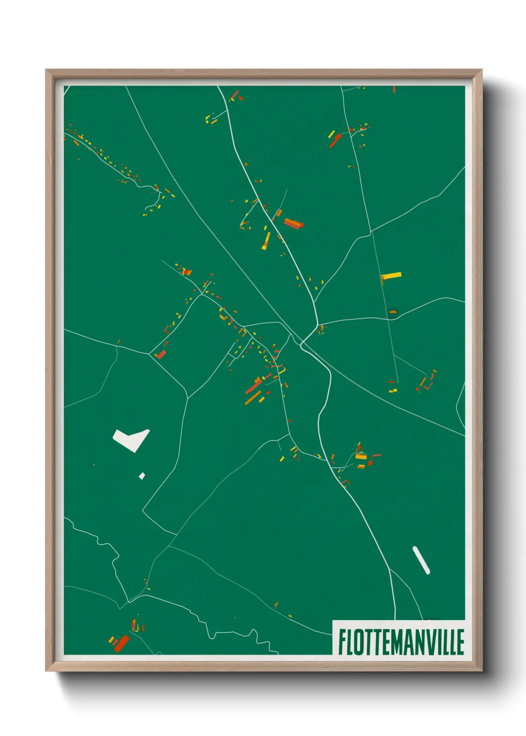 Un poster carteFlottemanville