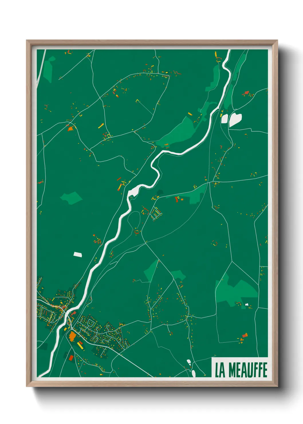 Un poster carteLa Meauffe