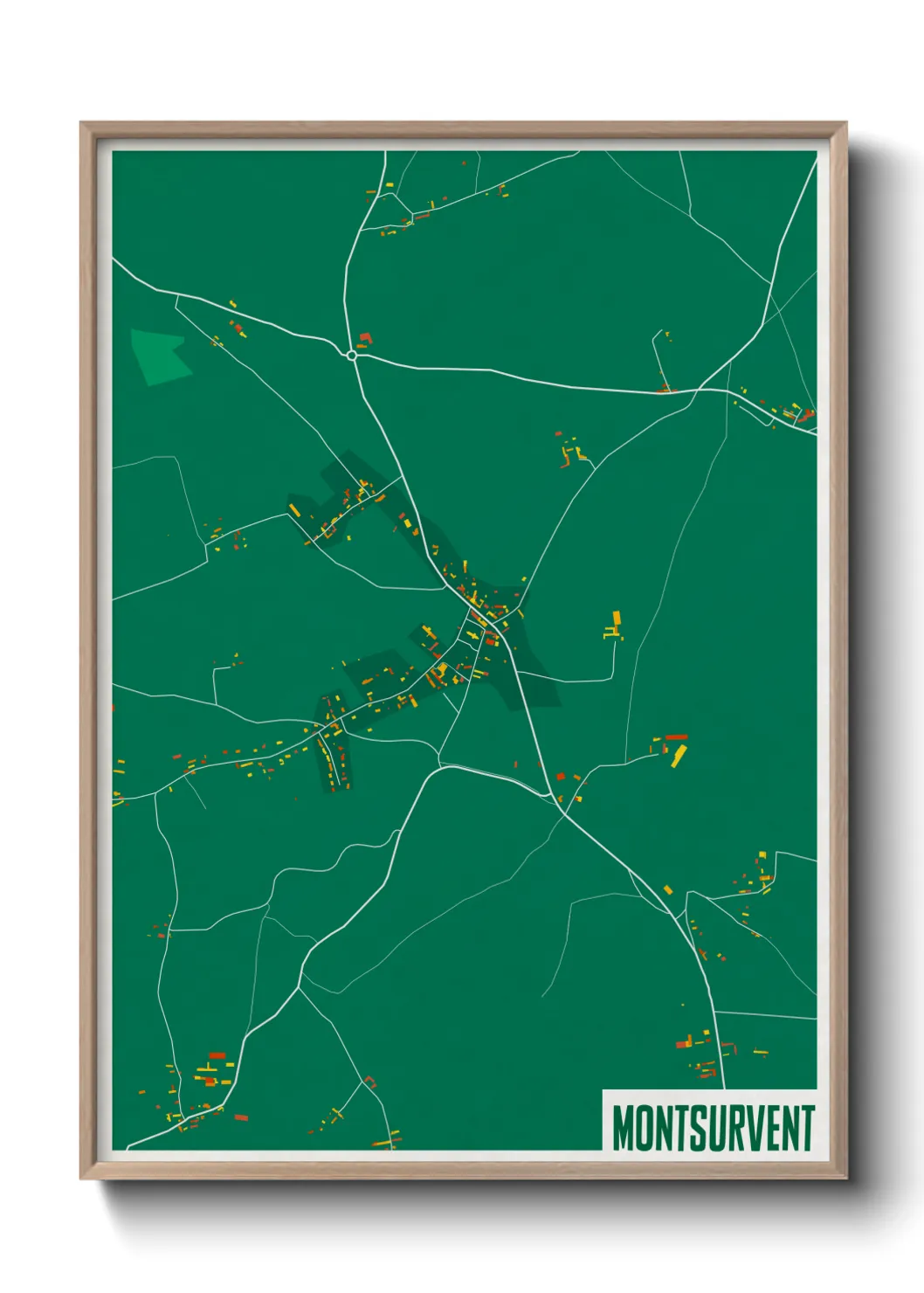 Un poster carteMontsurvent