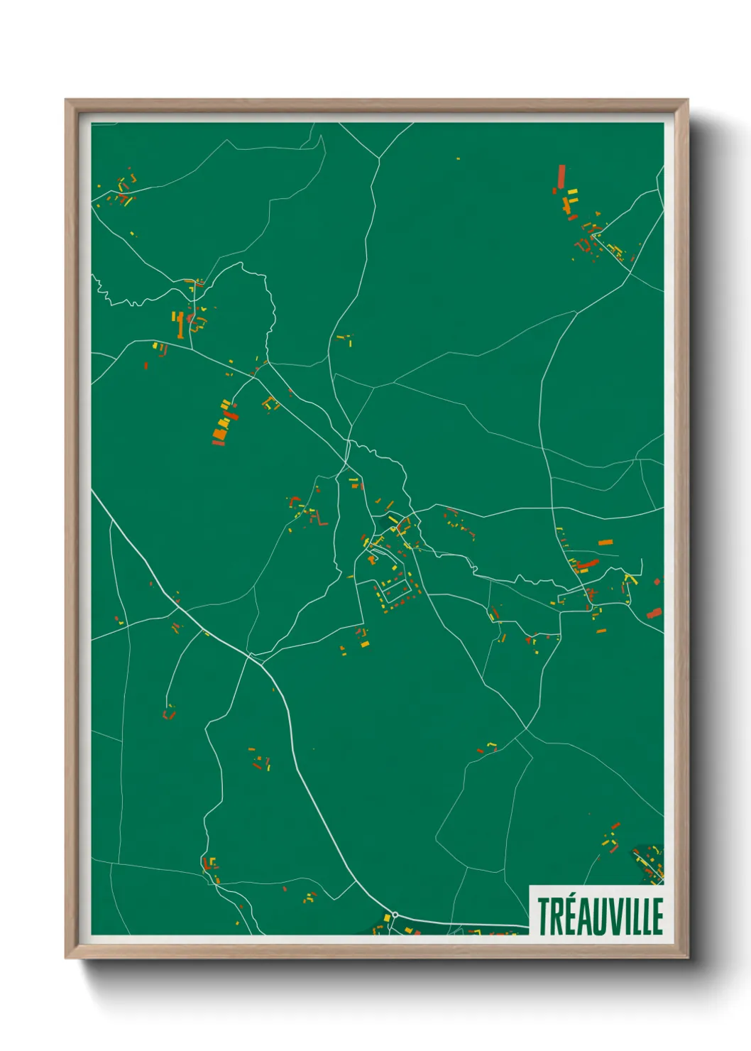 Un poster carteTréauville