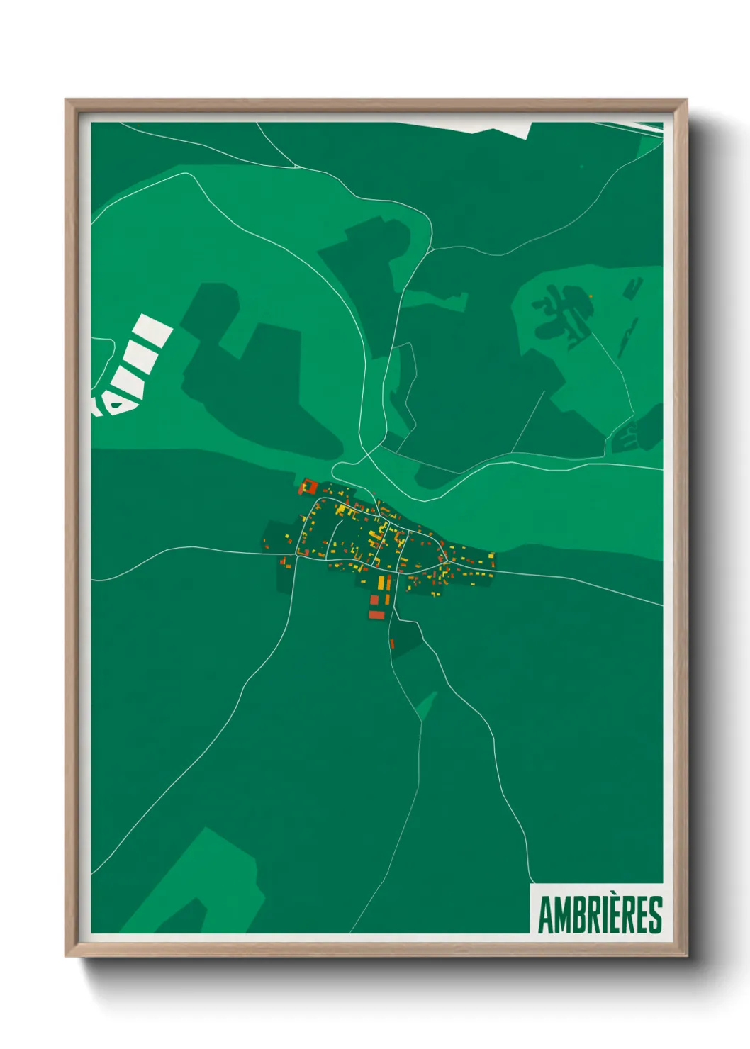 Un poster carteAmbrières