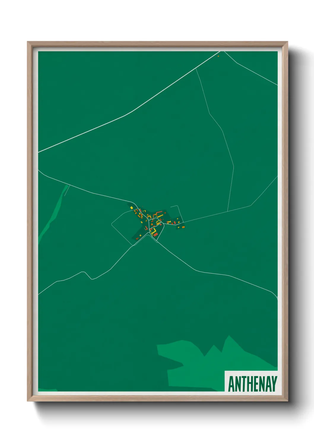 Un poster carteAnthenay