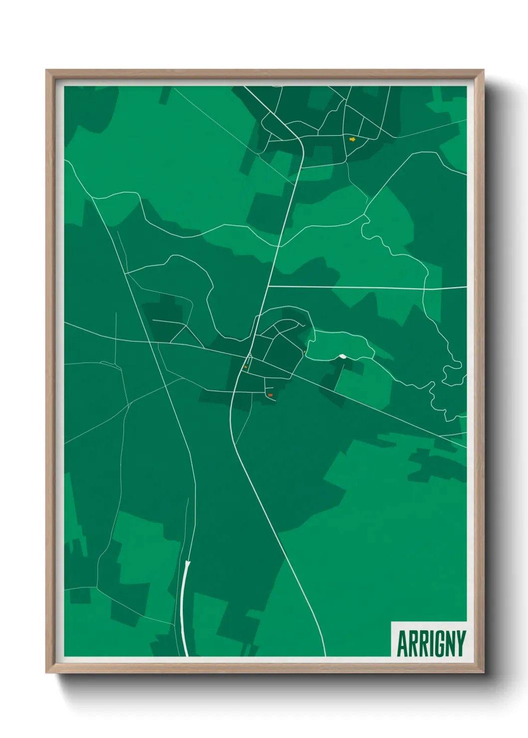 Un poster carteArrigny