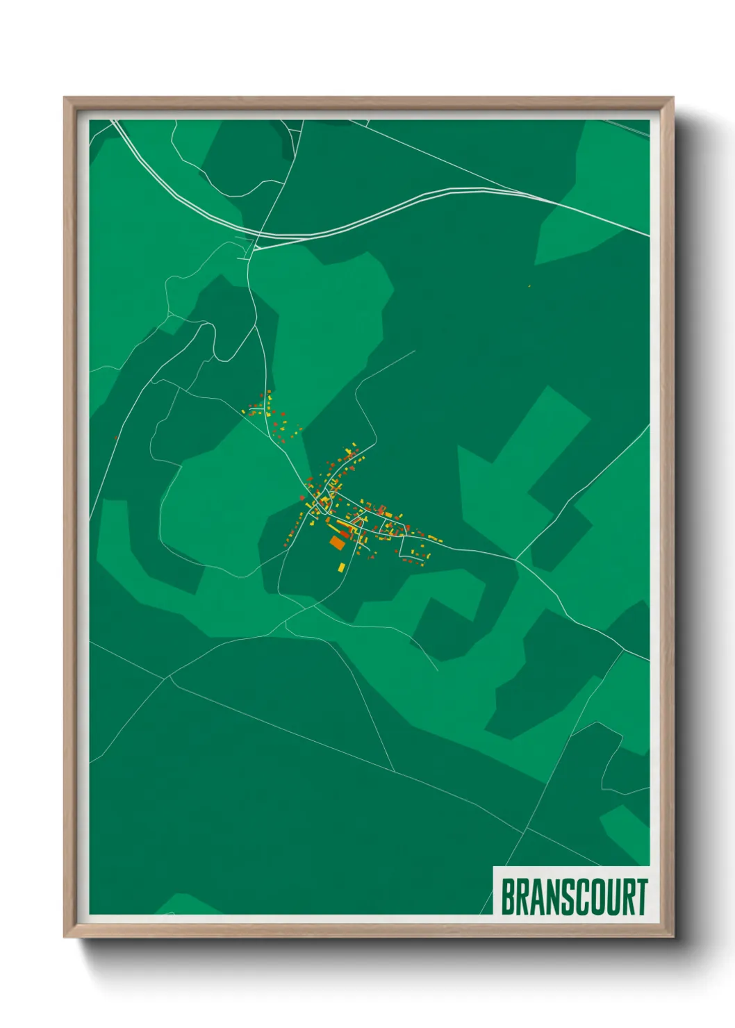 Un poster carteBranscourt