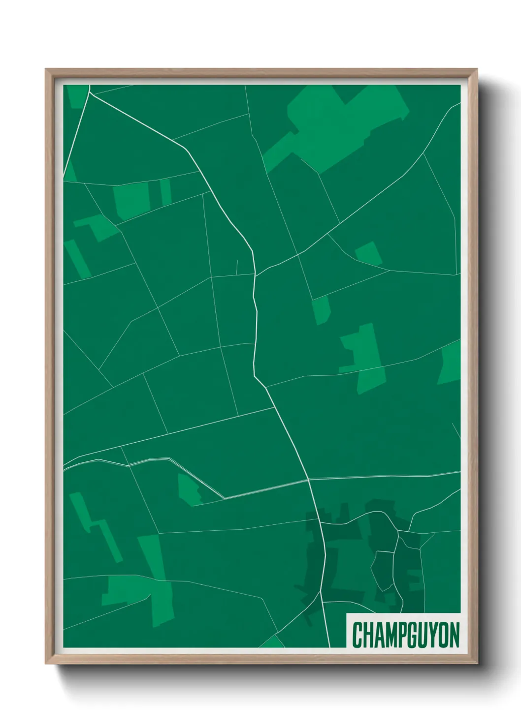 Un poster carteChampguyon